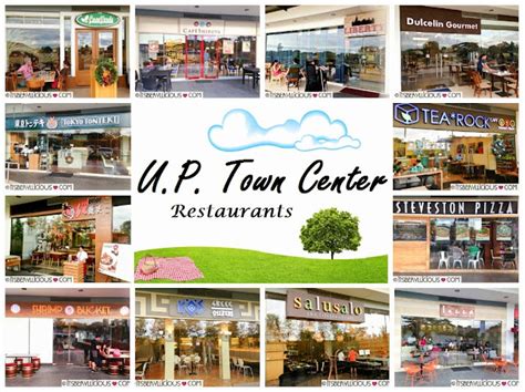 up town center food directory.